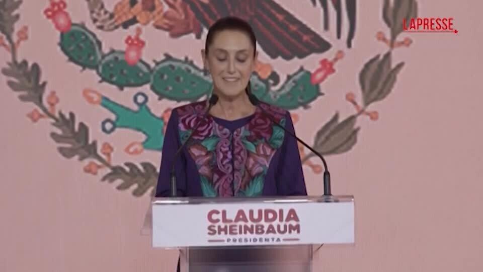 <p>Messico, Claudia Sheinbaum prima presidente donna</p>