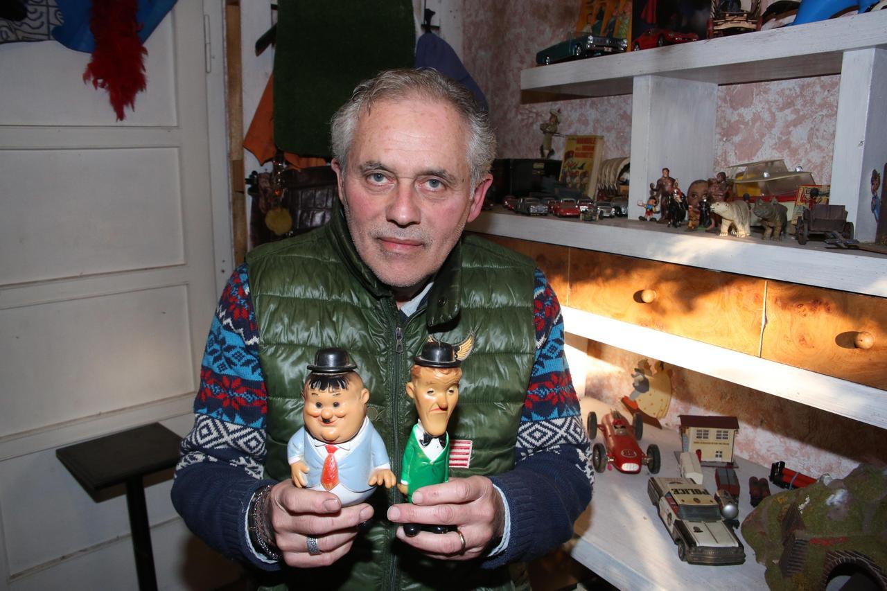 I pupazzi Stanlio e Ollio del reggiano Pedroni in tv a “Cash or Trash”