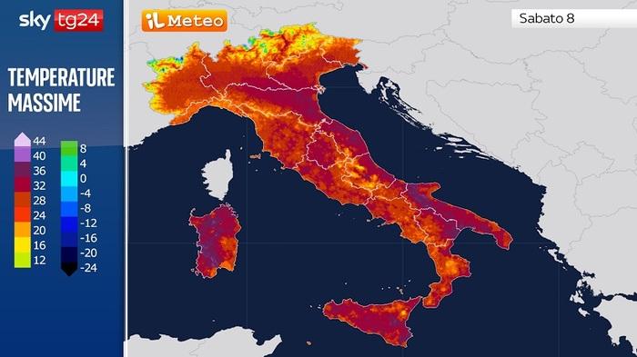 Weekend rovente, in Sardegna si arriverà a 40 gradi