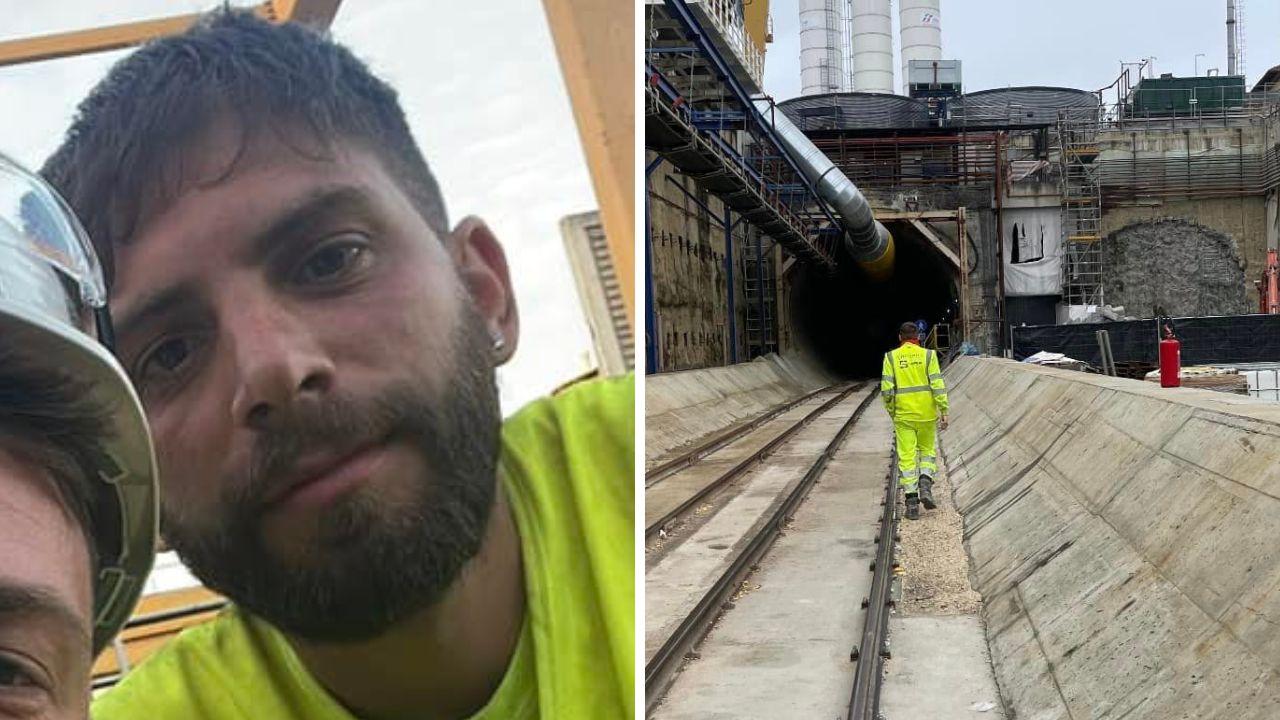 
	Davide Sicilia in primo piano e al lavoro a Firenze&nbsp;

