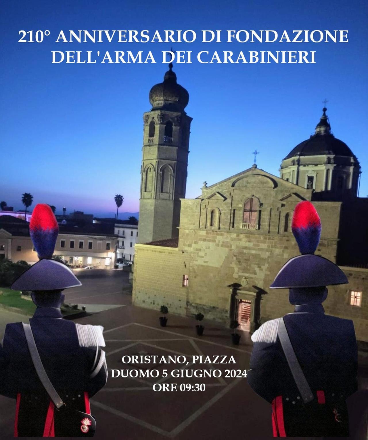 
	La locandina di presentazione della cerimonia

