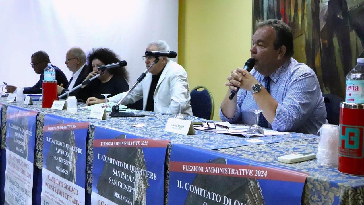 Sassari, domanda sull’inchiesta giudiziaria: Gavino Mariotti abbandona il confronto fra candidati sindaci