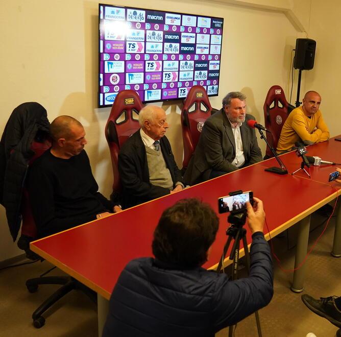 Nella foto con Doga, Mazzoni e Fernandez