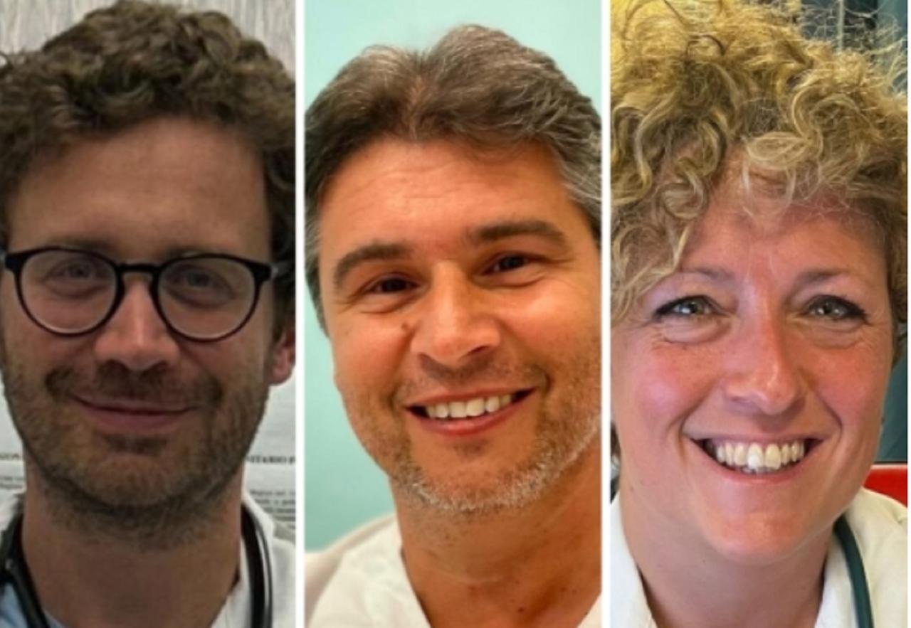 
	Da sinistra: Lorenzini, Gentile e Angiolotti


