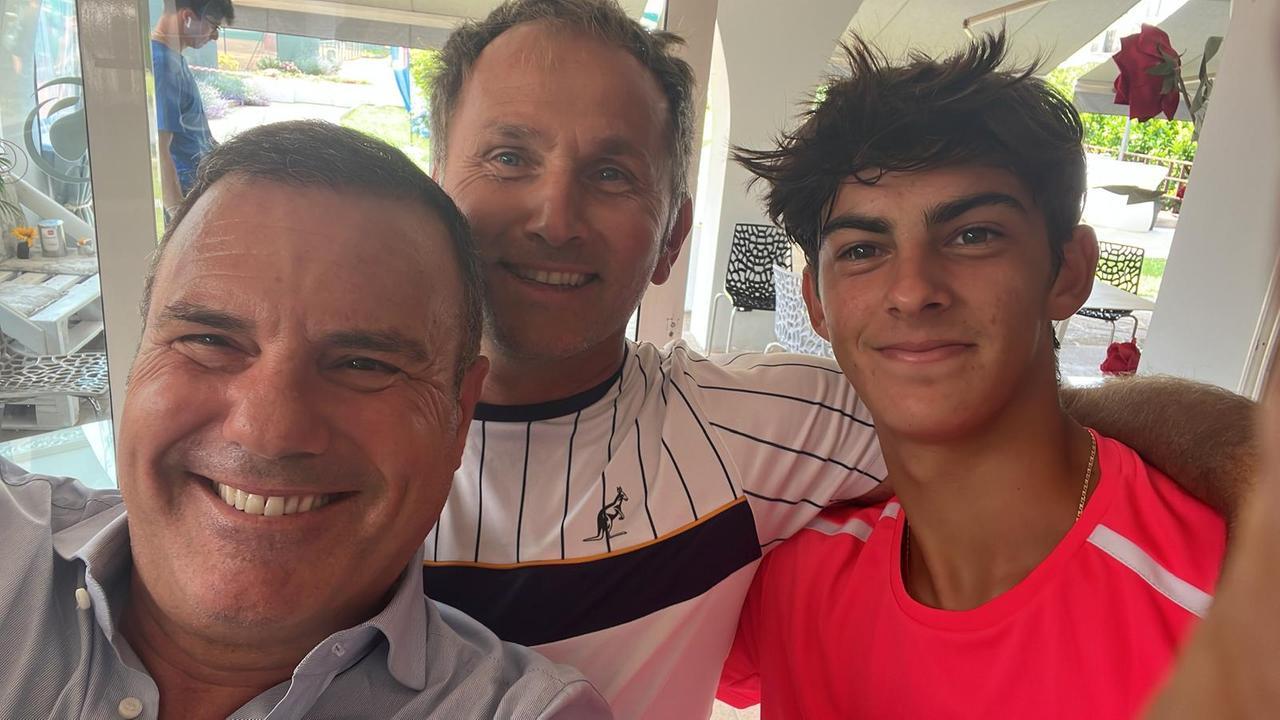 Il maestro di tennis Giancarlo Di Meo: «Lorenzo Carboni? Super competitivo già da bambino, la sua forza è la testa»