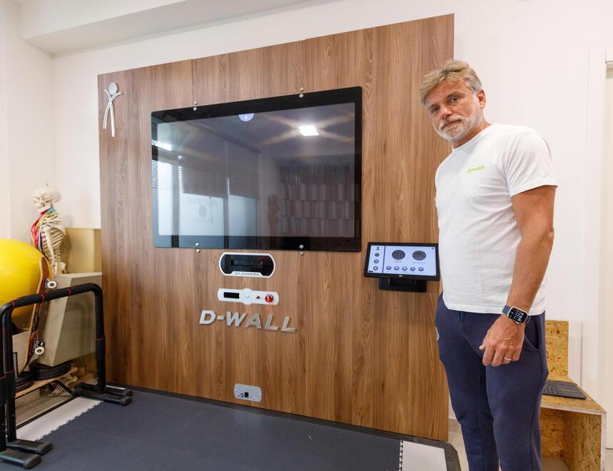 Pistoia, cresce il Centro fisioterapico Elledi grazie al metodo innovativo “D-Wall”