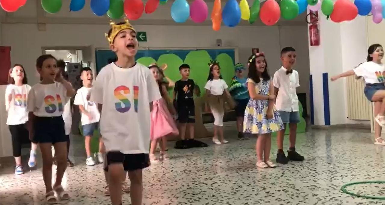 Sassari, gli scolari di via Civitavecchia in scena per la pace