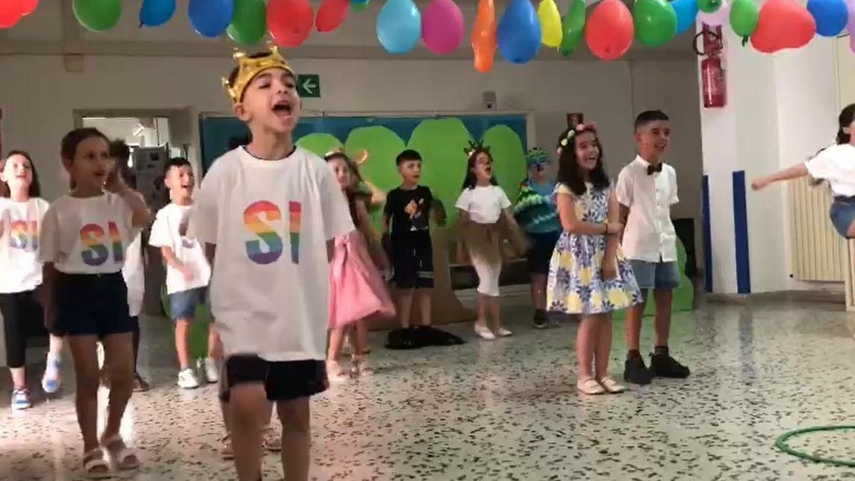 Sassari, gli scolari di via Civitavecchia in scena per la pace