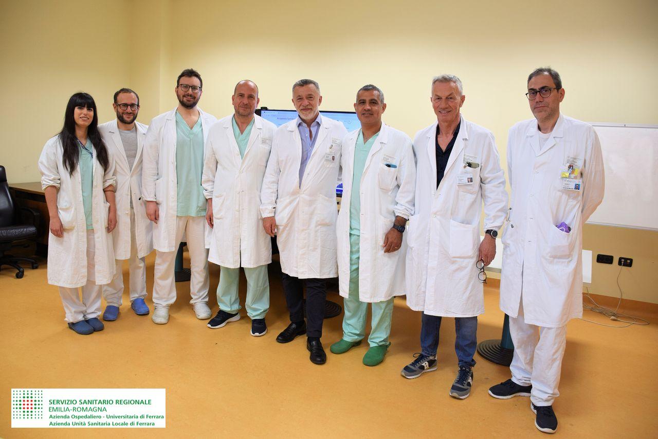 Ferrara, eseguito al Sant’Anna un trapianto di sterno