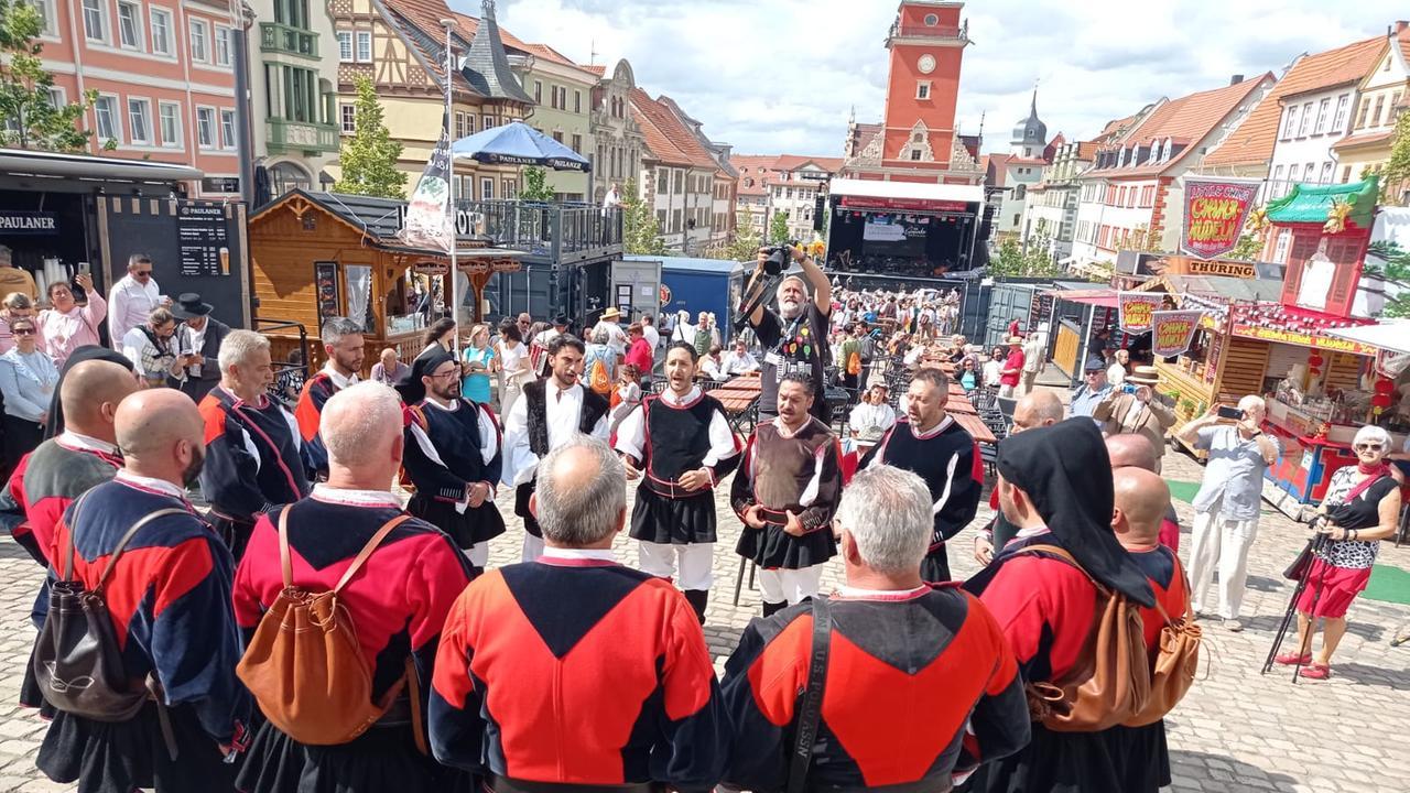 Il Coro di Nuoro alla scorsa Europeade di Gotha (Germania)