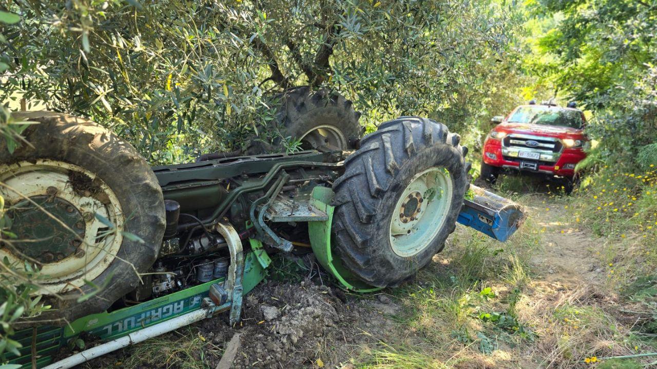 
	Il luogo della tragedia (Foto vigili del fuoco)

