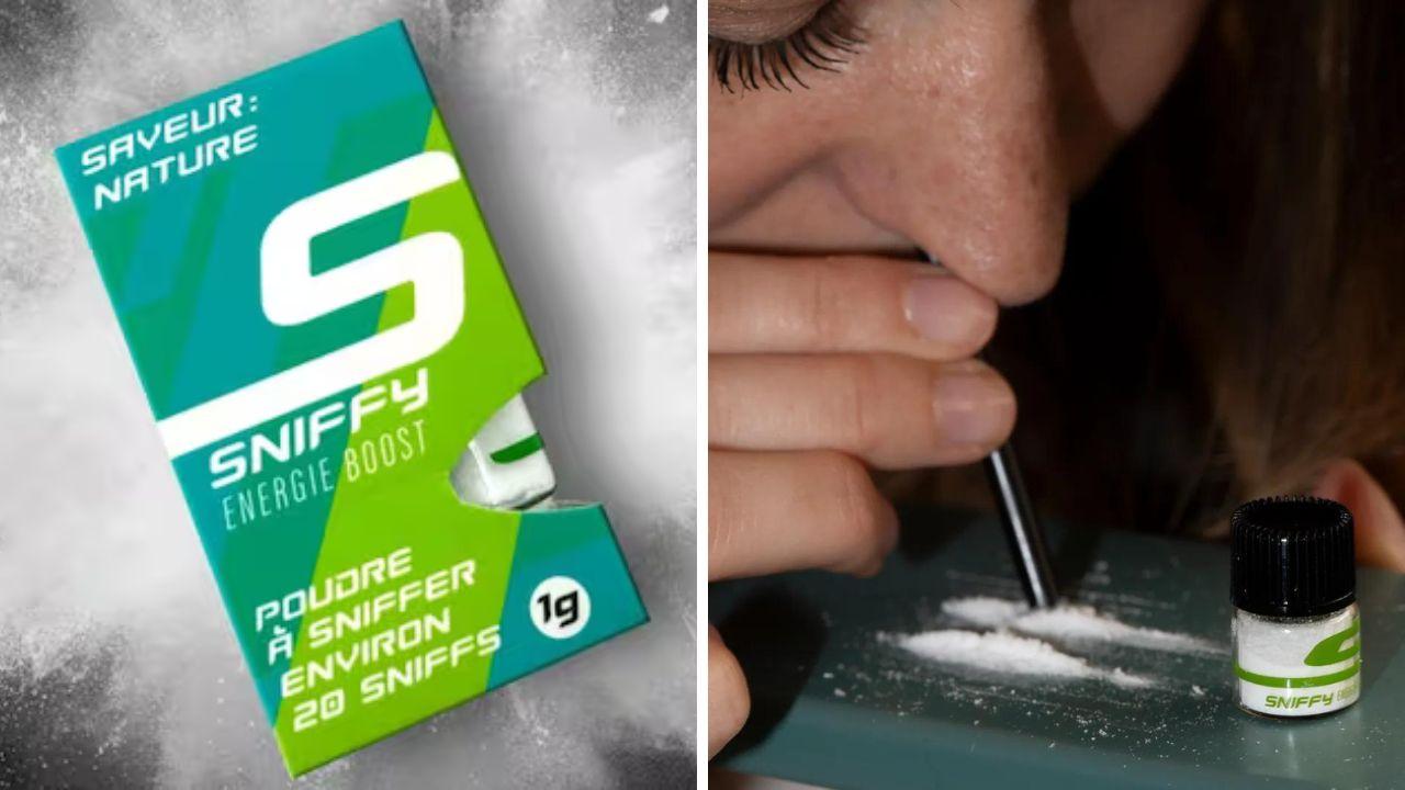 Sniffy: la confezione e l'utilizzo da parte di una giovane