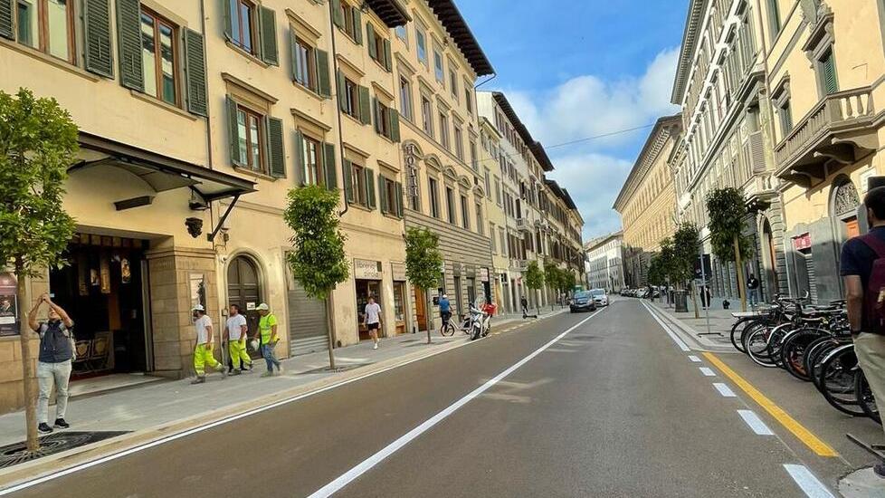 Firenze, Nardella inaugura via Cavour: «Felice di questo traguardo»