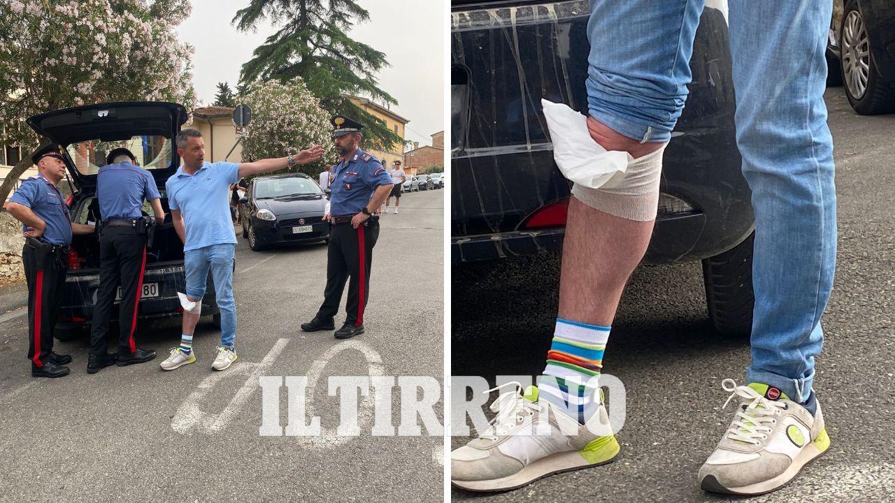 Terricciola, candidato sindaco Arcenni investito davanti al seggio dal sostenitore della lista avversaria