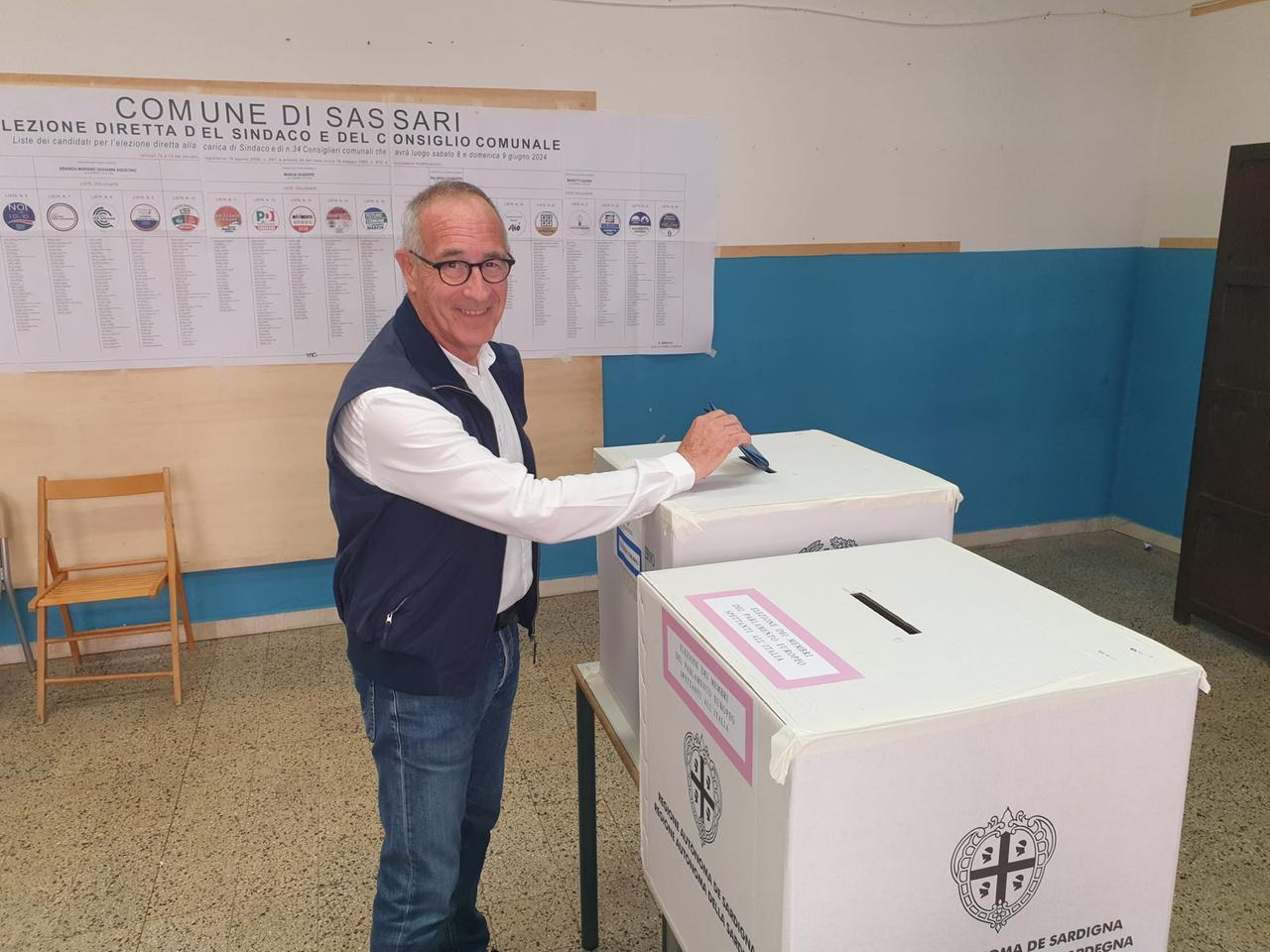 Sassari, ultimo atto di Nanni Campus come sindaco