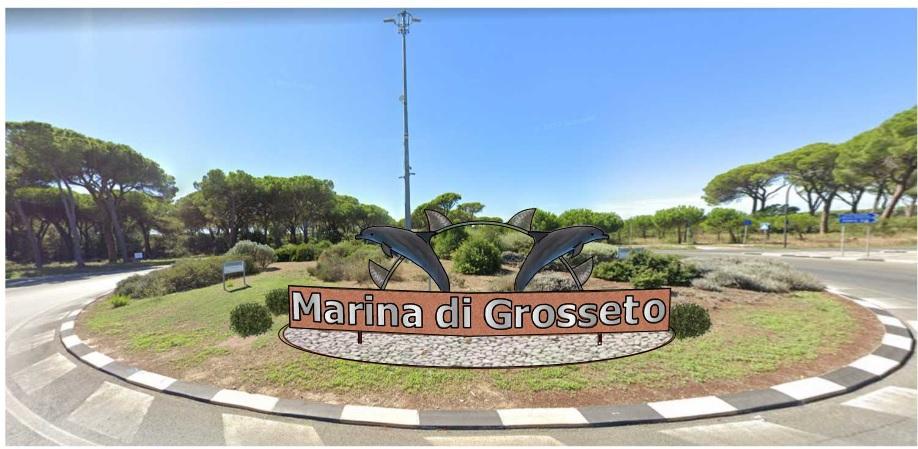 
	Il rendering di come sar&agrave; la rotatoria all&rsquo;ingresso di Marina di Grosseto

