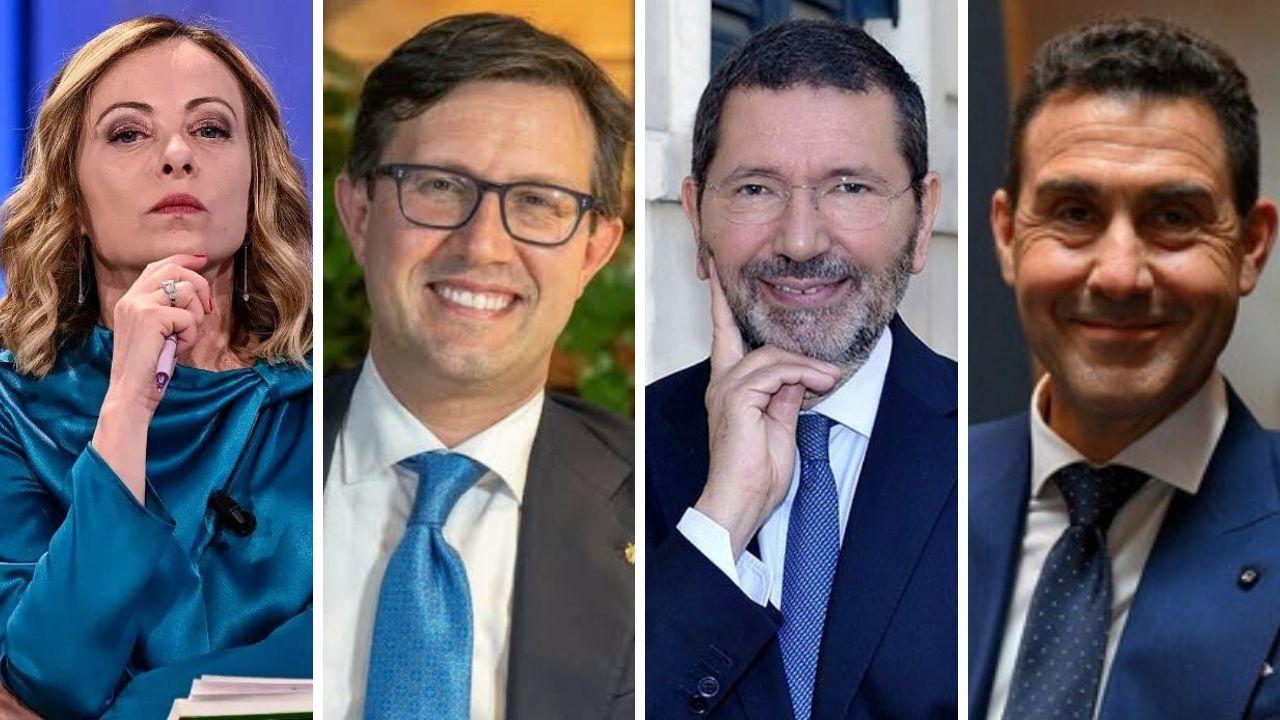 Meloni, Nardella, Marino e Vannacci