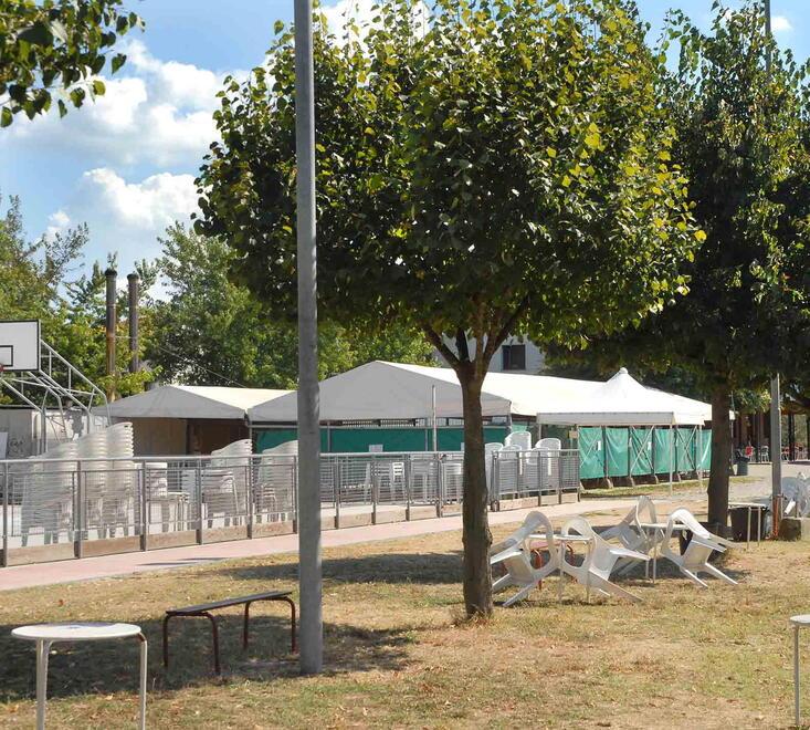 La struttura del Parco agli Olmi