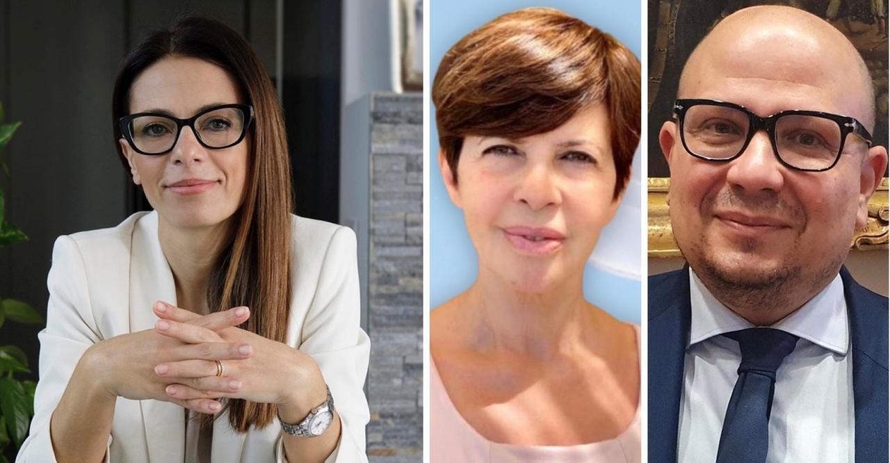 
	Cinzia Pilo, Lina Lunesu e Salvatore Deidda

