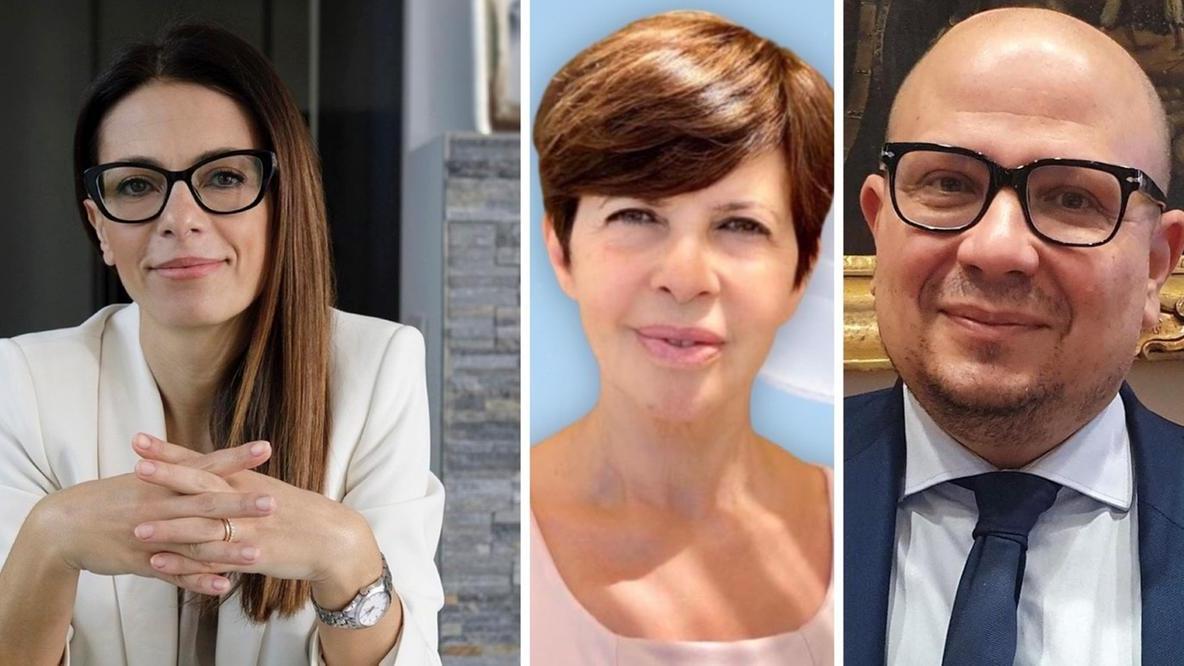 Cinzia Pilo, Lina Lunesu e Salvatore Deidda