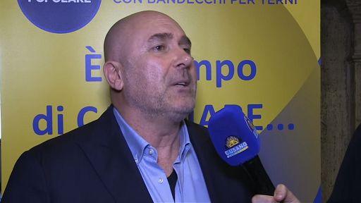 L'imprenditore livornese Stefano Bandecchi, leader di Alternativa Popolare
