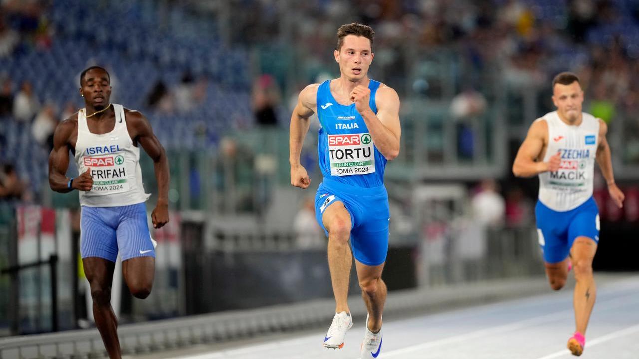 Argento per Filippo Tortu nei 200 metri agli Europei di Roma