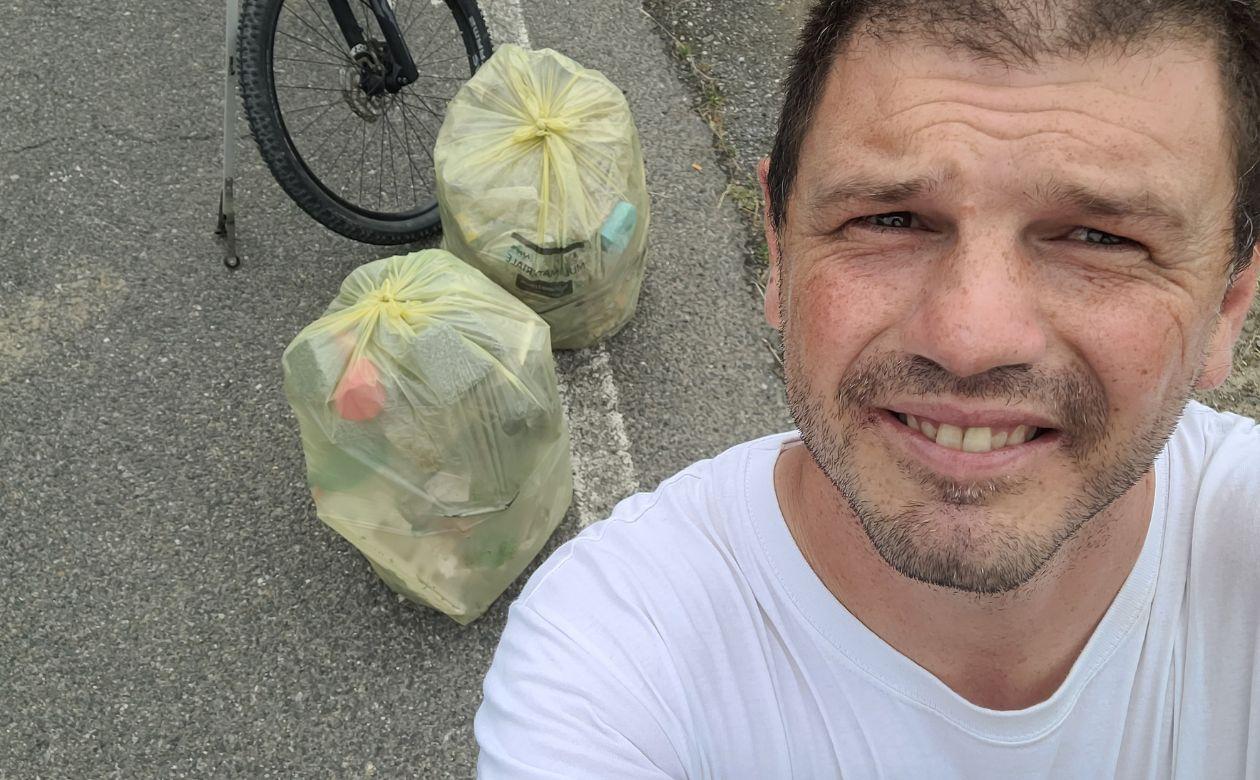 Livorno, via oltre 6 chili di spazzatura da Pian di Rota: grazie Mr Green