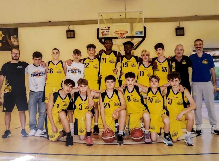 Terzo posto per l’Under 14 della Pallacanestro Piombino