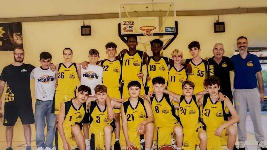 Terzo posto per l’Under 14 della Pallacanestro Piombino