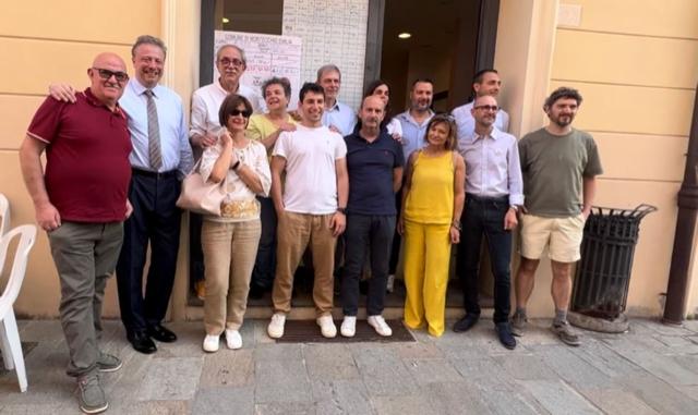 
	La squadra di Fausto Torelli felice dopo la vittoria

