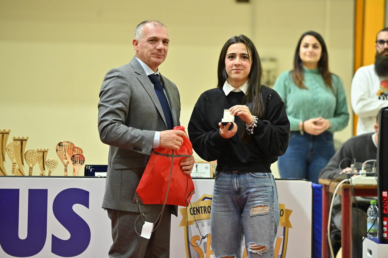 
	Sarah Longoni (Cus Sassari)

