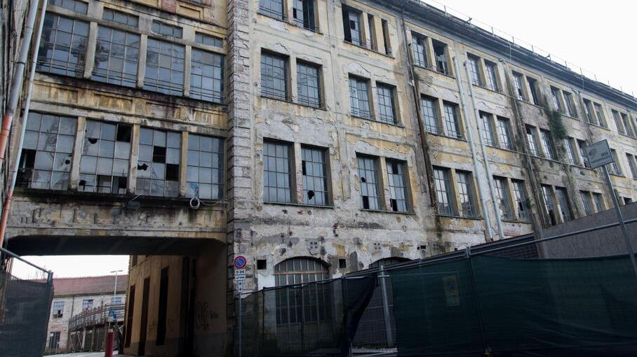 Una veduta della parte sud della Manifattura Tabacchi