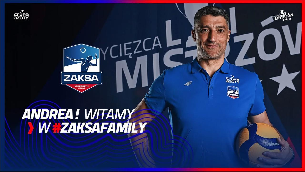 Giani ritorna in panchina con i polacchi dello Zaksa