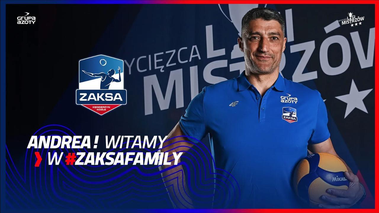 Giani ritorna in panchina con i polacchi dello Zaksa