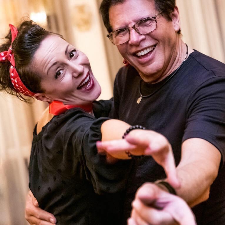 
	Marina Peroni e il marito Sandro Giacobbe

