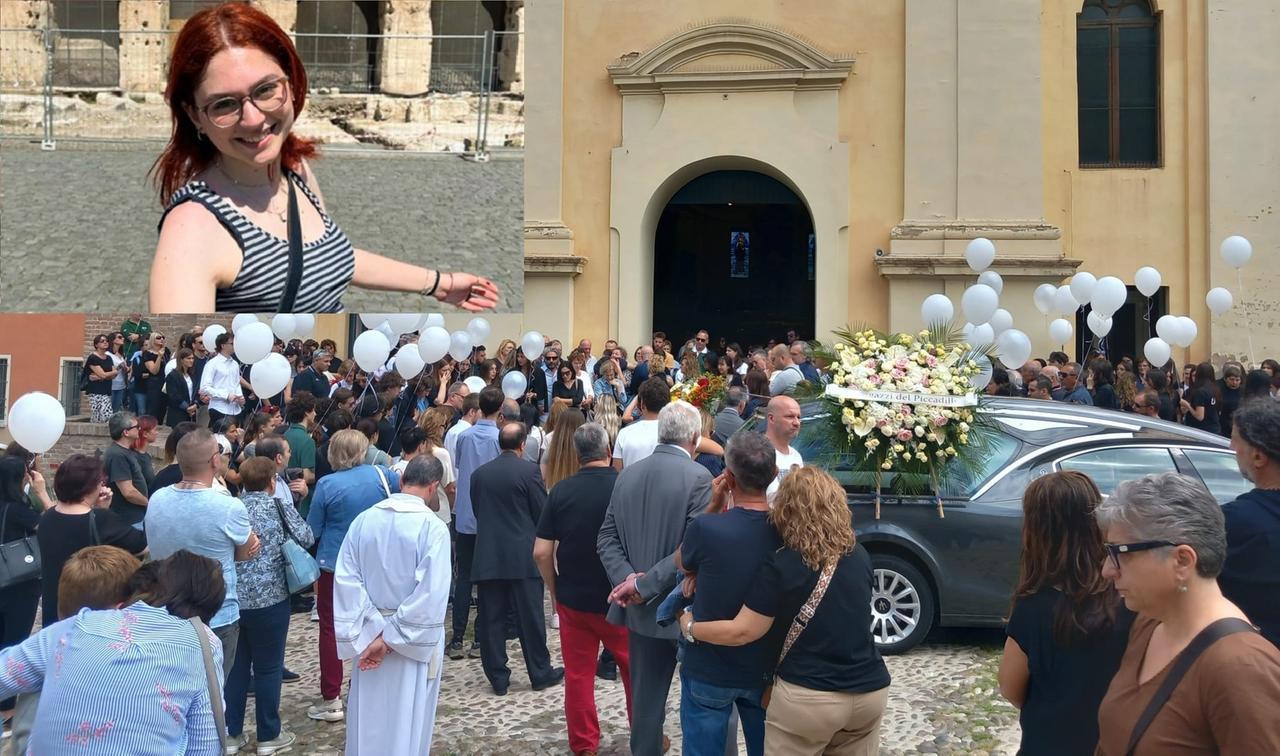 L'ultimo saluto ad Adele Baldasarre, la studentessa 16enne morta nel sonno. Al funerale risuona la "sua" musica