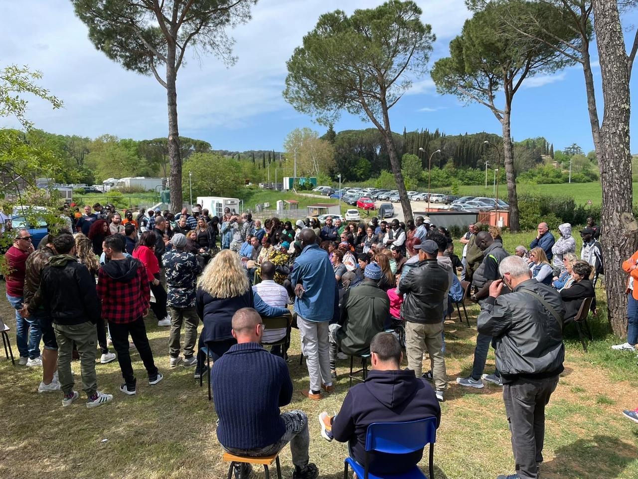 
	Un'assemblea dei lavoratori Amadori a Monteriggiano

