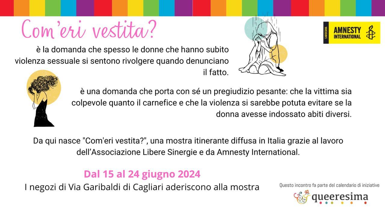 Una mostra itinerante tra le vetrine di Cagliari per promuovere i diritti Lgbtia+