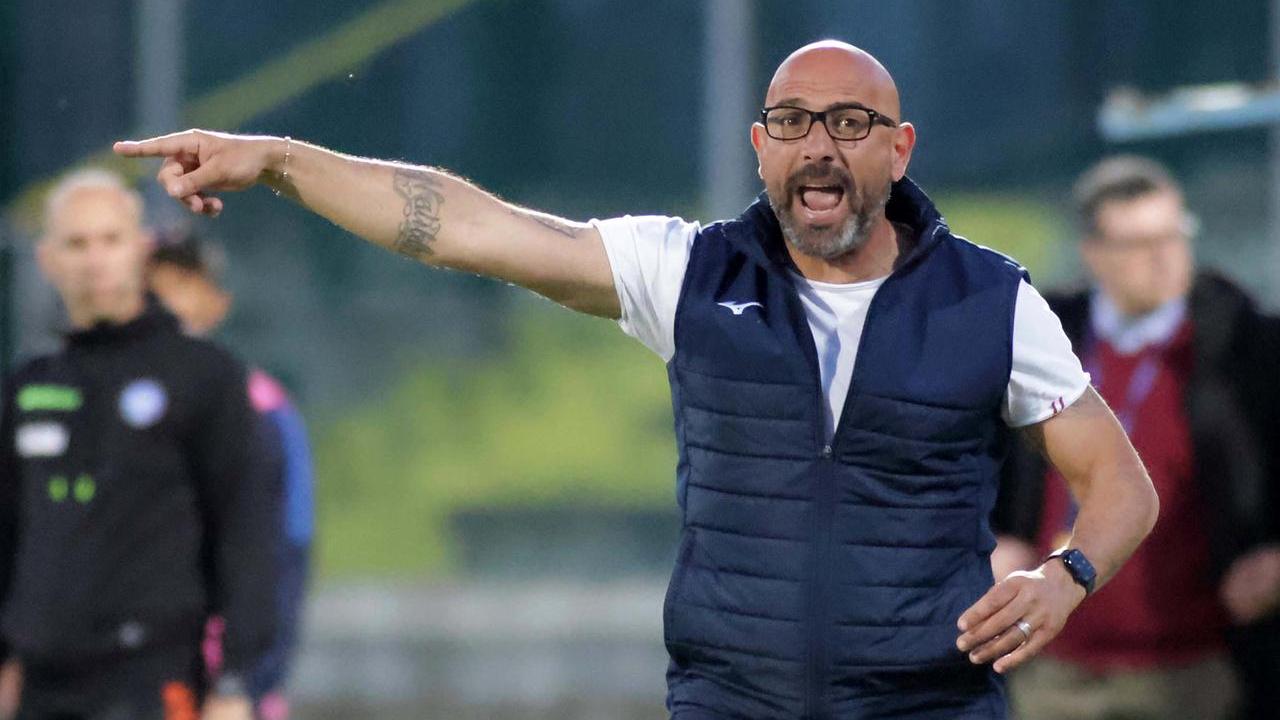Antonio Calabro, allenatore della Carrarese