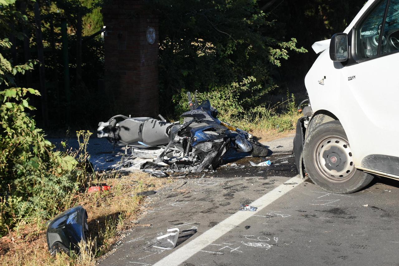 
	Il punto della tragedia (Foto AgenziaBF)

