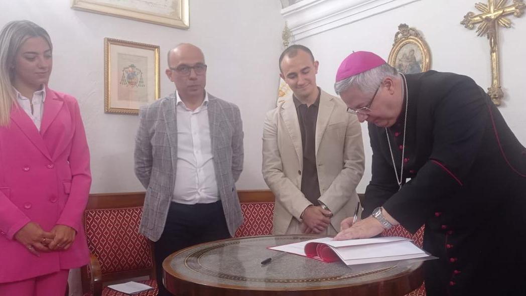 La firma del protocollo di intesa