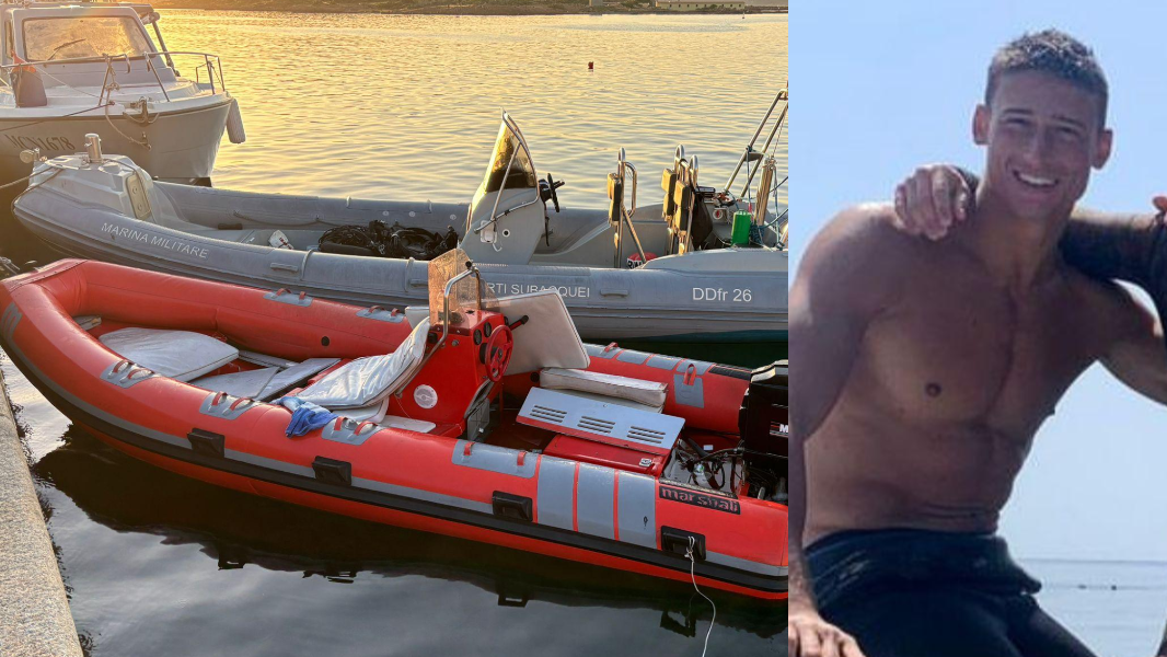 La Maddalena, con il gommone contro gli scogli: muore Pietro Stipa, 26 anni, ufficiale della Marina