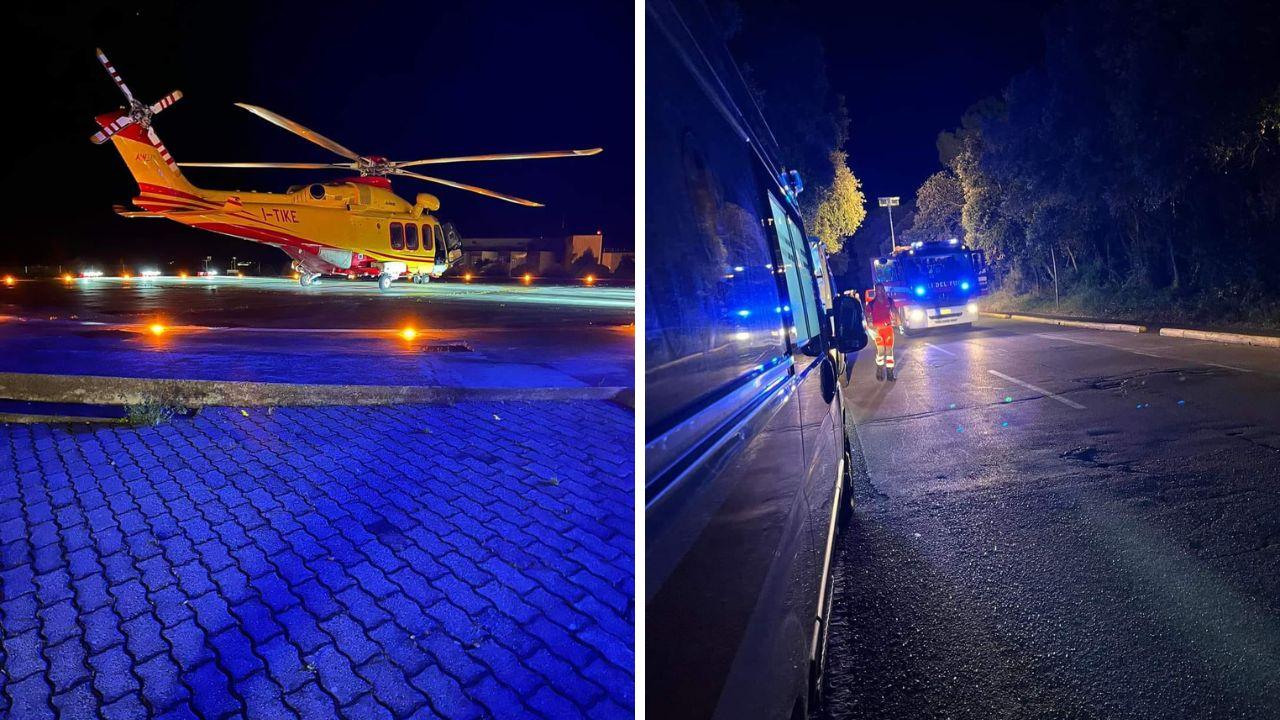 San Vincenzo, si schianta con la sua auto su un mezzo parcheggiato: 22enne in prognosi riservata<br>
