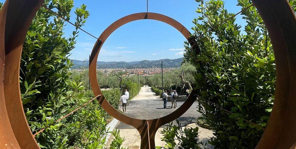 Una veduta del parco