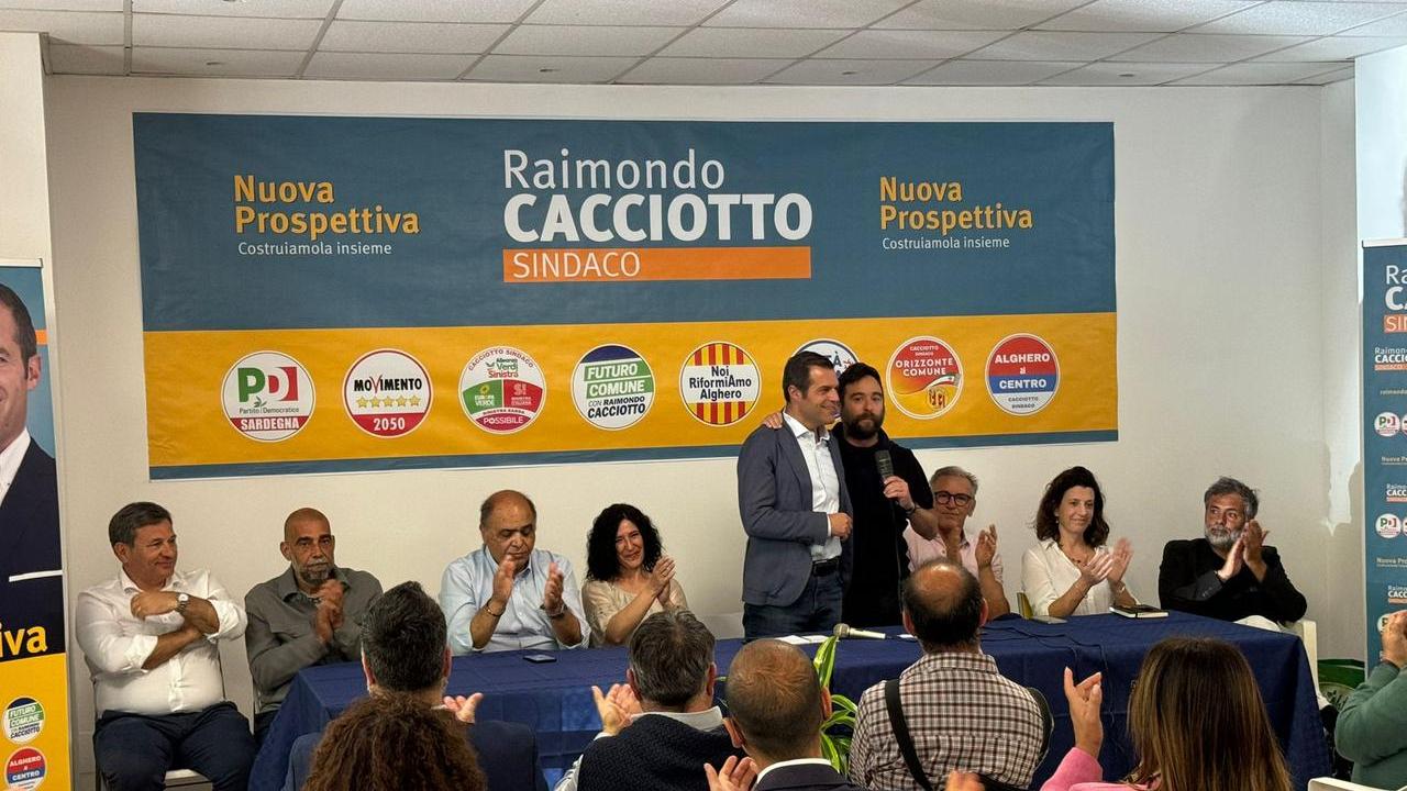 Alghero la presentazione di Raimondo Cacciotto del Campo Largo