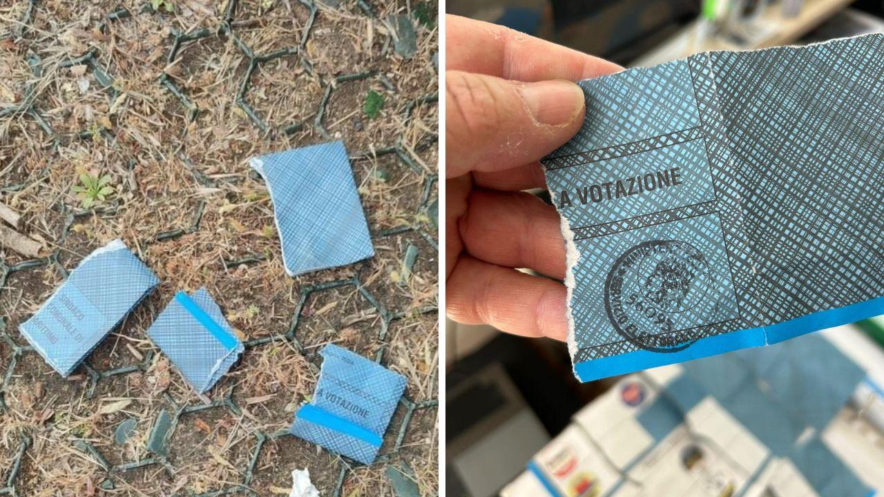 Rosignano, trova schede elettorali timbrate: giallo in un parcheggio pubblico