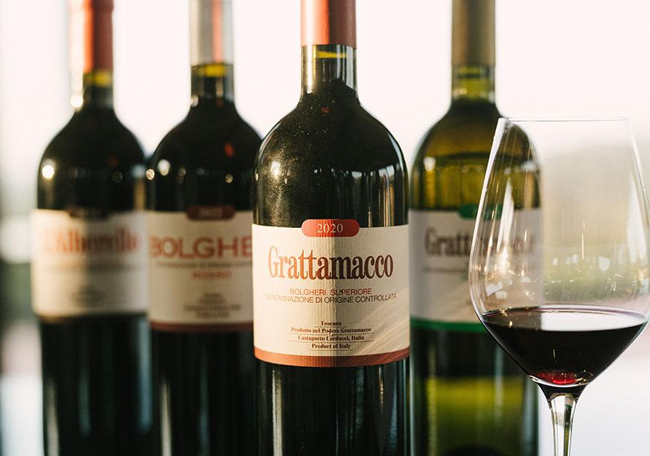 Grattamacco, dalle origini dei big Bolgheri<br>
