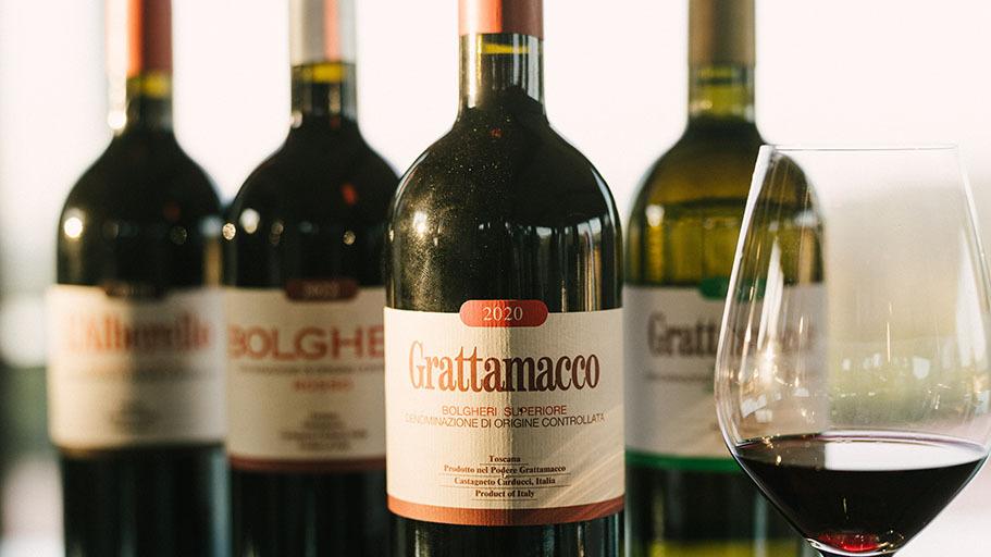 Grattamacco, dalle origini dei big Bolgheri<br>