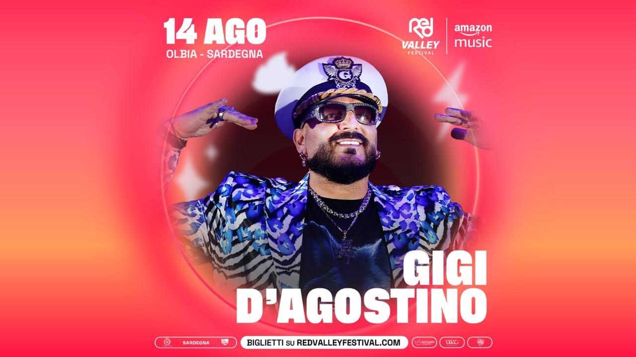 Il Red Valley annuncia il dj set di Gigi D’Agostino