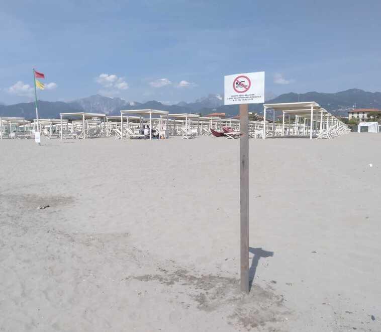 Il divieto di balneazione